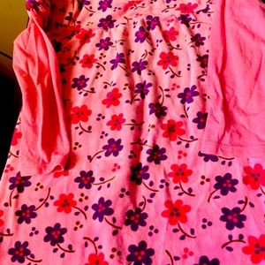 Toddler girls  Velvet flower dress.